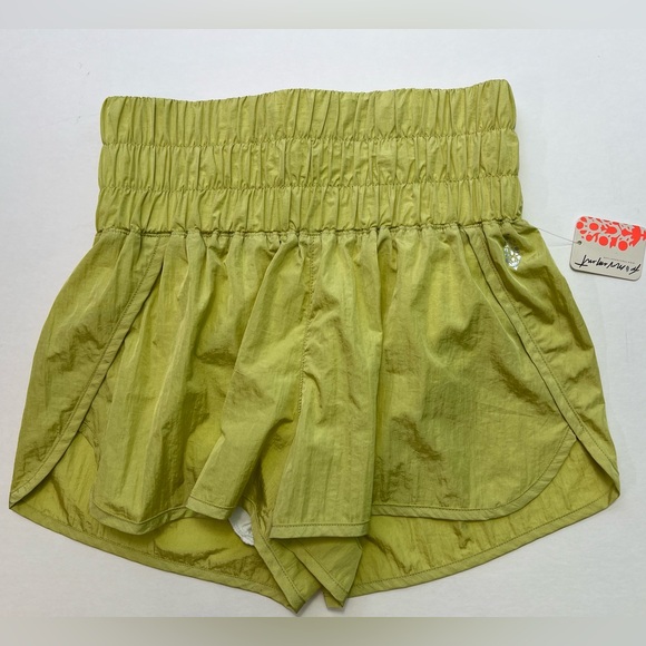 FP Movement The Way Home Shorts Lime Green Size: S - NWT - Picture 1 of 9
